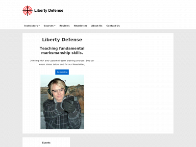liberty-defense.com snapshot