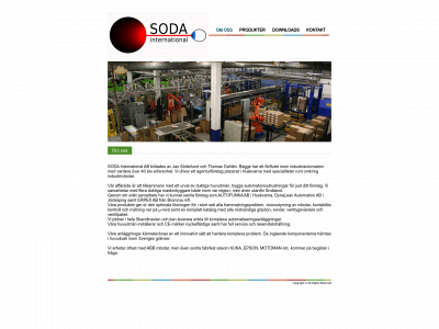 sodaint.se snapshot