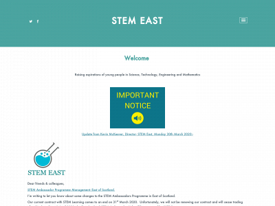 stemeast.org.uk snapshot