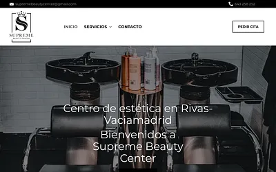 supremebeautycenter.es snapshot