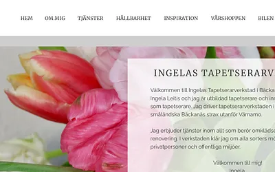ingelastapetserarverkstad.se snapshot