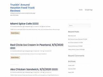 truckinaroundhouston.blog snapshot