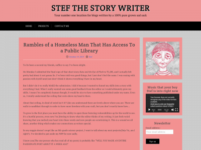 stefthestorywriter.com snapshot