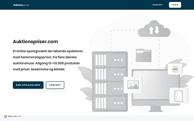 auktionspriser.com snapshot