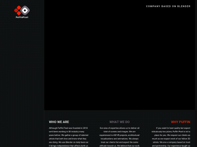 puffinpixel.com snapshot