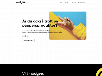 dyve.se snapshot