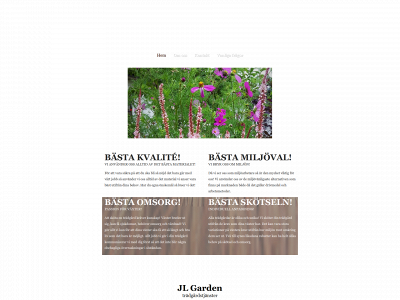 jlgarden.se snapshot