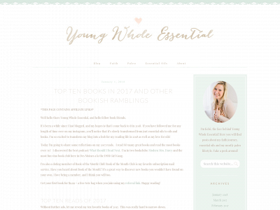 youngwholeessential.org snapshot