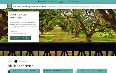 nolaambassador.com snapshot