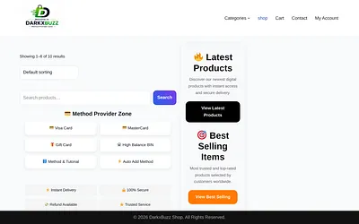 darkxbuzz.shop snapshot