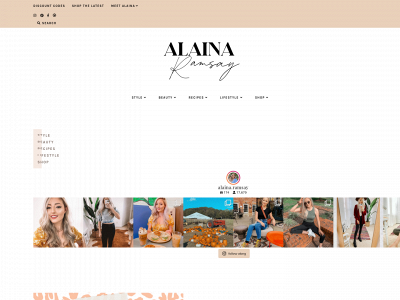 alainaramsay.com snapshot