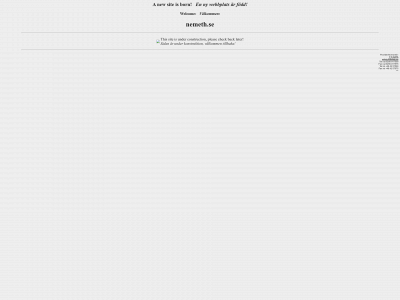 nemeth.se snapshot
