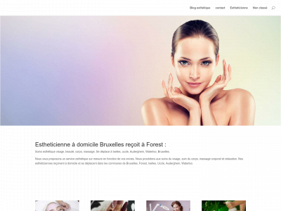 esthetique-massage.be snapshot