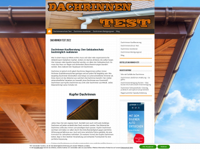 dachrinnen-test.de snapshot