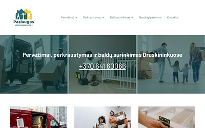 paslaugosdruskininkuose.lt snapshot