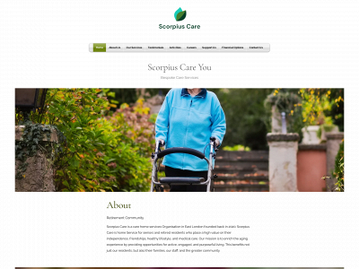 scorpiuscare.uk snapshot