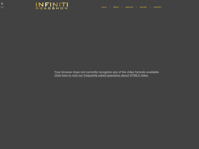infinitiroadshow.com snapshot