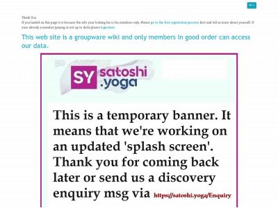 satoshi.yoga snapshot