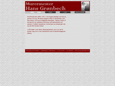 hans-gronbech.dk snapshot