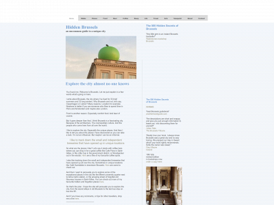 mysecretbrussels.com snapshot