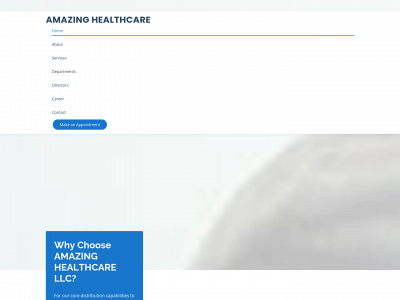 amazing-healthcare.org snapshot