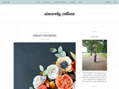 sincerelycolleen.com snapshot