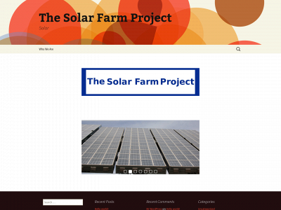 thesolarfarmproject.com snapshot