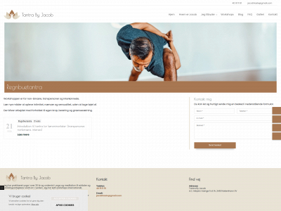 regnbuetantra.dk snapshot