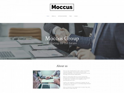moccus.be snapshot