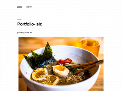 jptrsn.se snapshot