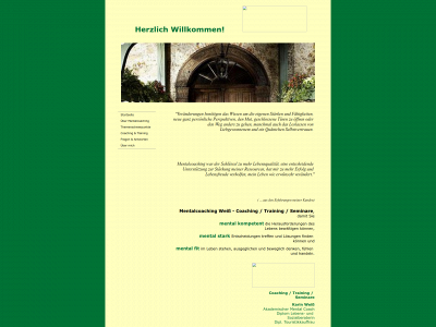 weiss-mentalcoaching.at snapshot