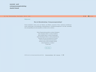 blank-mentaltraining.ch snapshot