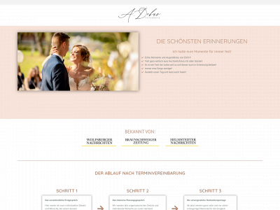 andreasdebus.de snapshot
