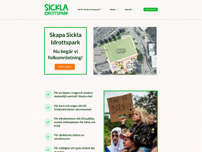 sicklaidrottspark.se snapshot