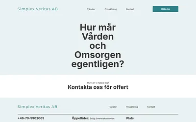simplexveritas.se snapshot