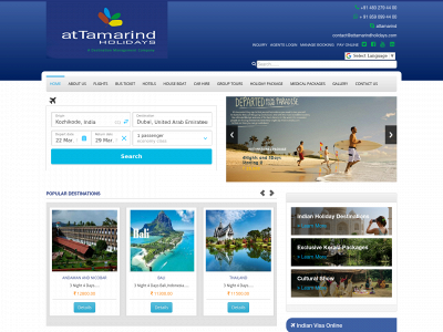 www.attamarindholidays.com snapshot