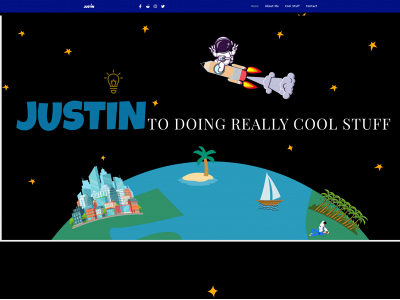 justintodoingreallycoolstuff.com snapshot