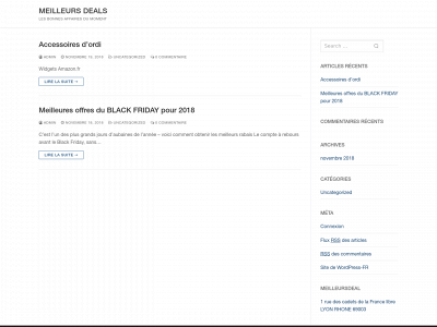 meilleursdeal.com snapshot