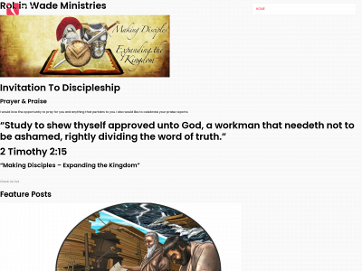 robinwadeministries.com snapshot