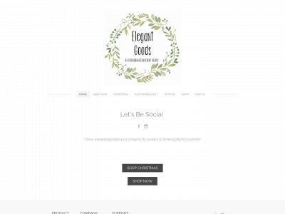 www.elegantgoodsshop.com snapshot