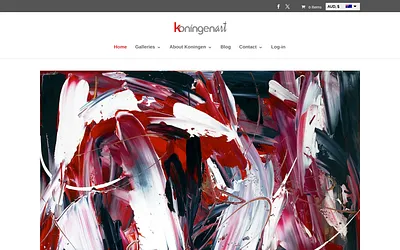 www.koningenart.com snapshot