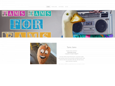 tamsjams.weebly.com snapshot