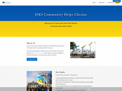 jfks-helps-ukraine.org snapshot