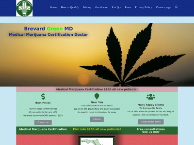 brevardgreenmd.com snapshot
