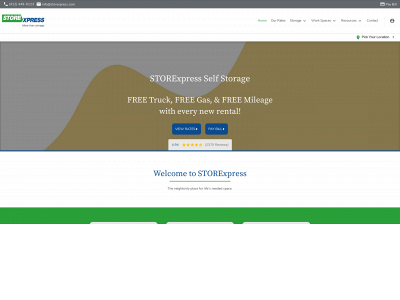storexpressselfstorage.com snapshot