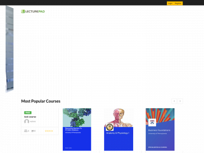 lecturepad.com snapshot