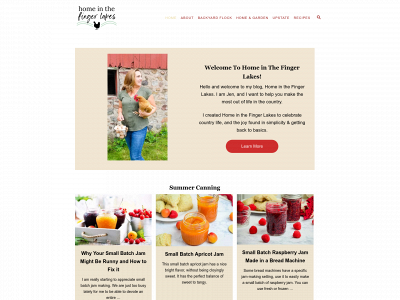homeinthefingerlakes.com snapshot