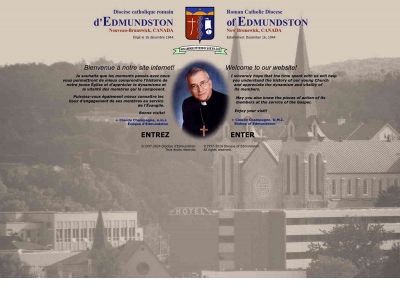 diocese-edmundston.ca snapshot