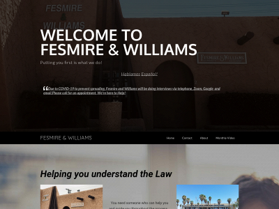 www.fesmirewilliams.com snapshot
