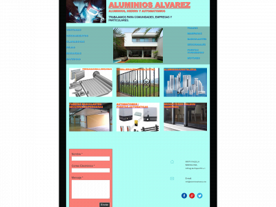 aluminiosalvarez.one snapshot